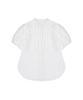 Geulaengdeubotte Chico Ruffle Blouse [White]