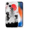 Japanese Bushido Samurai Transparent Phone Case For iPhone 15 16 14 13 12 11 Pro XS X XR SE 7 8 Plus Clear Lens Protect Cover