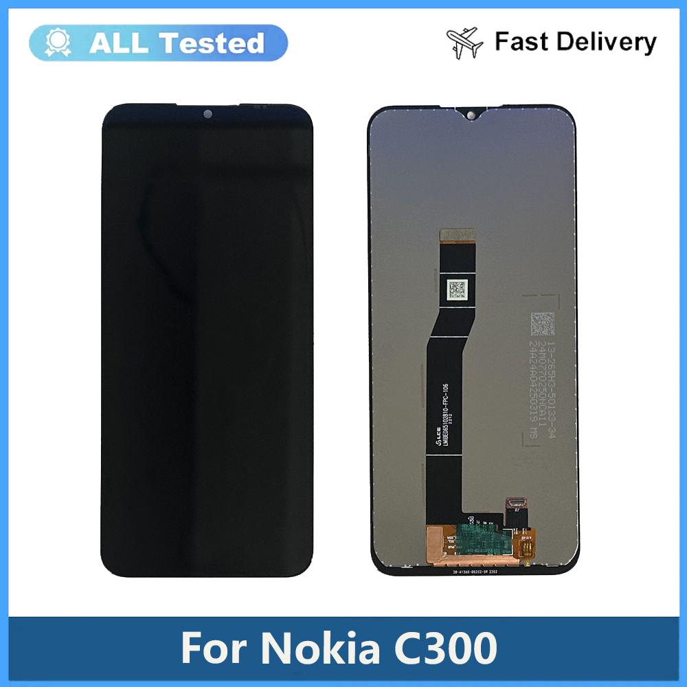 Полная сборка LCD-экрана и дигитайзера для Nokia C300