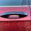 Plastic Imitation Carbon Fiber Door Handle Cover Trim for Skoda Octavia 4 IV  Mk4 RS VRS Accessories Car Styling Sticker
