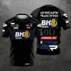 Summer Racing Suit Sports Casual T-shirt Alex Marquez # 73 Breathable Fast Short Sleeved T-shirt for Both Men and Women
