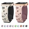 3D Floral Engraved Silicone Sport Strap Band For Apple Watch Ultra 2 49mm S10 11 42 46mm 44 45 41 38 40mm iWatch SE 9 8 7 6 5 3