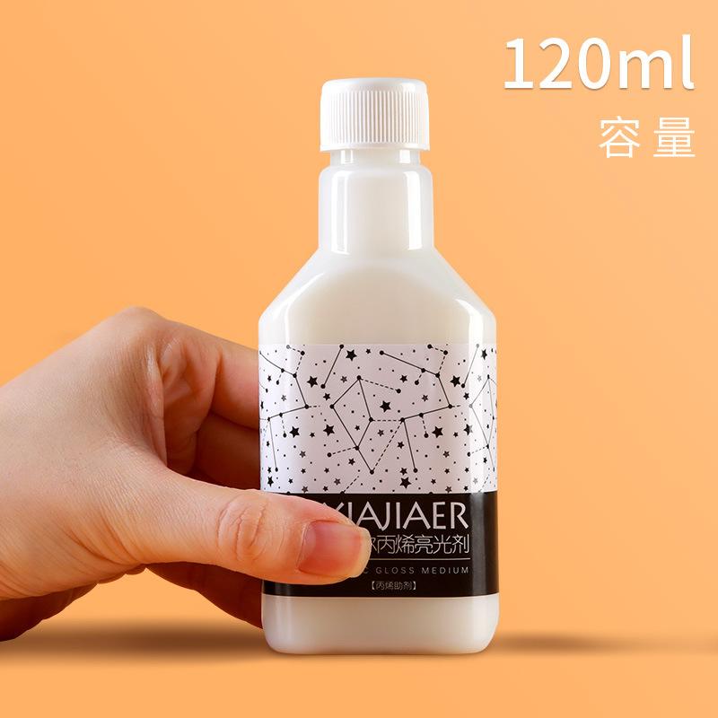 Acrylic Paint Medium & Thinner 250ml, White Mixing Fluid for Dilution & Blending