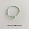 Candy Color Hair Band - Cute, High-Elastic Hair Accessory for Students In Milk Tea Shades