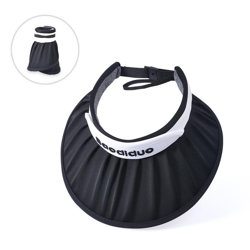 Trendy Children s Outdoor Sun Hat With Anti-uv Protection And Breathable Fabric чёрный