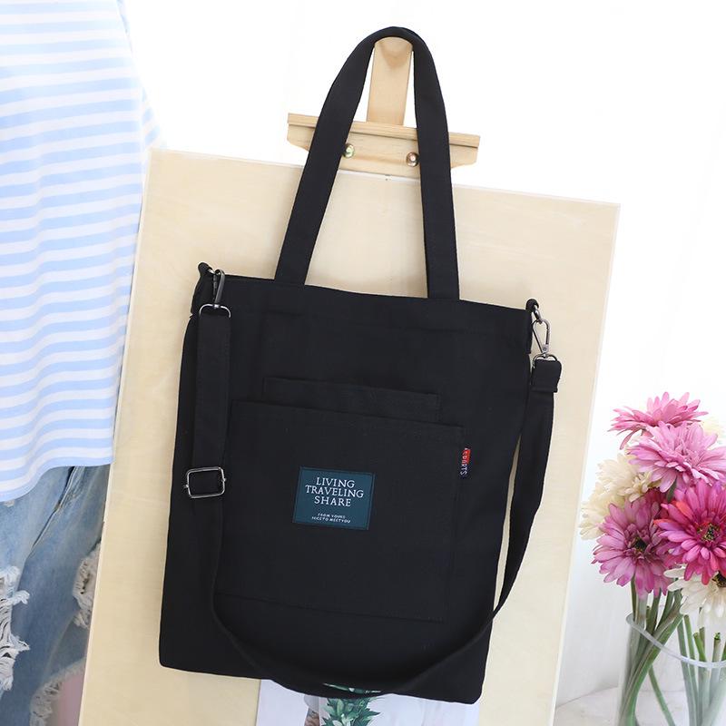 Canvas Women's 2026 Casual Shoulder Bag - Simple, Stylish Crossbody Handbag for Students
