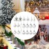 Christmas Baubles Ornaments Reusable Silver Ornaments 20X Shatterproof Christmas Tree Pendant Ball Charm Accessories Assorted
