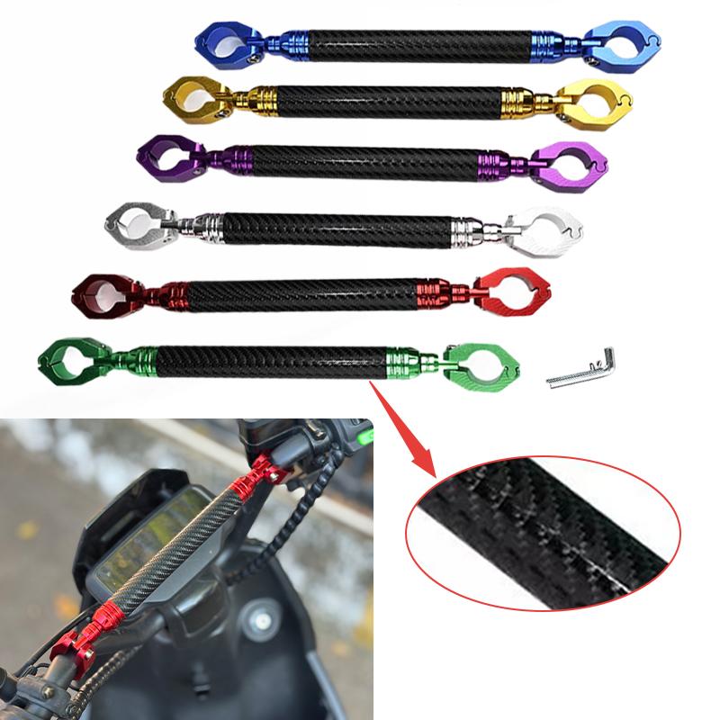 SEAMETAL 22mm Motorcycle Handlebar Handle Grip Adjustable Crossbar Balance Bracket Steering Wheel Reinforce Replacement Expansion