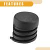 Hood Stop Buffer No.65822-3U010 - Car Hood Bumper Support - for Nissan Versa 1.8L 2007-2012 Rubber Black - 1 Pc