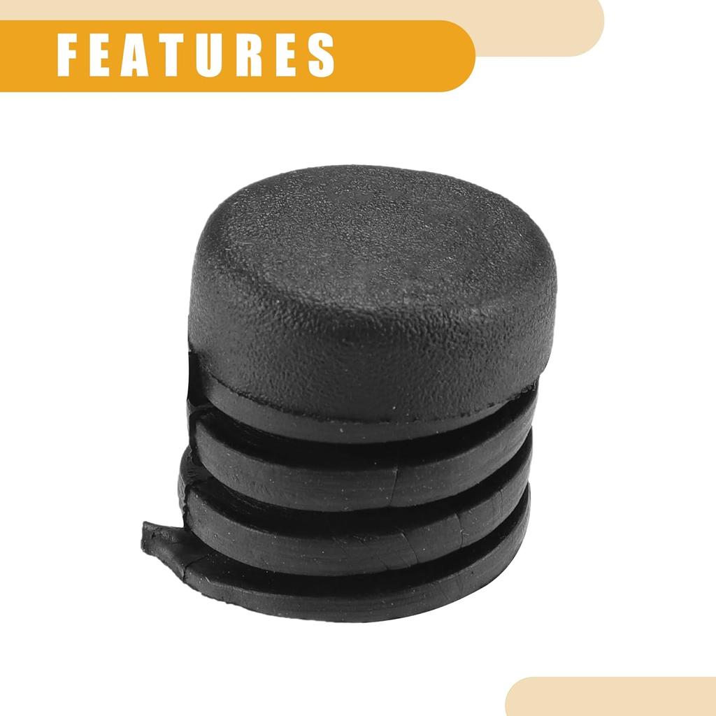 Hood Stop Buffer No.65822-3U010 - Car Hood Bumper Support - for Nissan Versa 1.8L 2007-2012 Rubber Black - 1 Pc