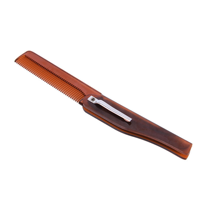 

1 шт. Складная расческа для волос Карманная расческа для волос Усов Бороды Инструмент для укладки волос 4