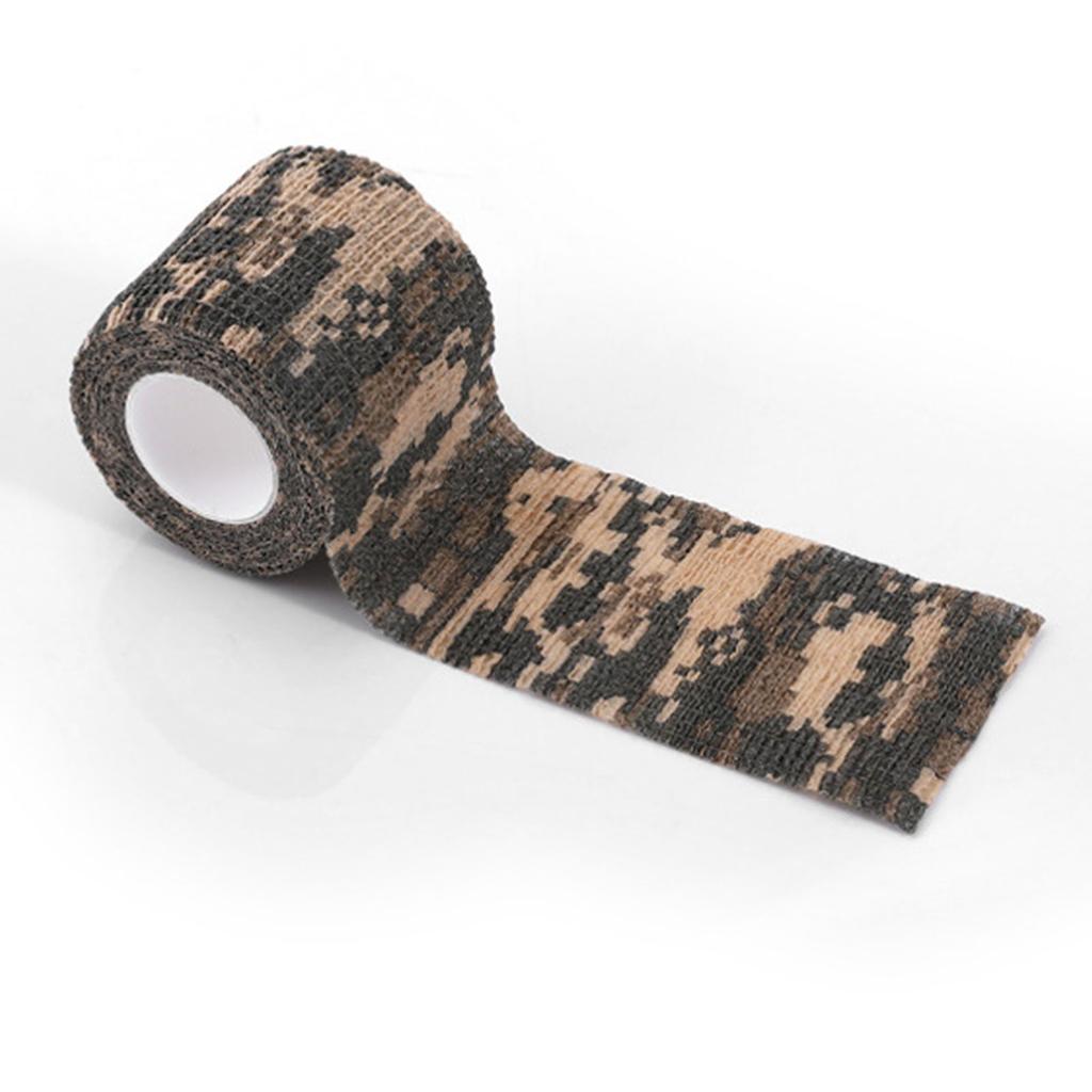 Outdoor Camouflage Tape Non Woven Fabric Self Adhesive Camouflage Strong Wrap Stickers for Outdoor A