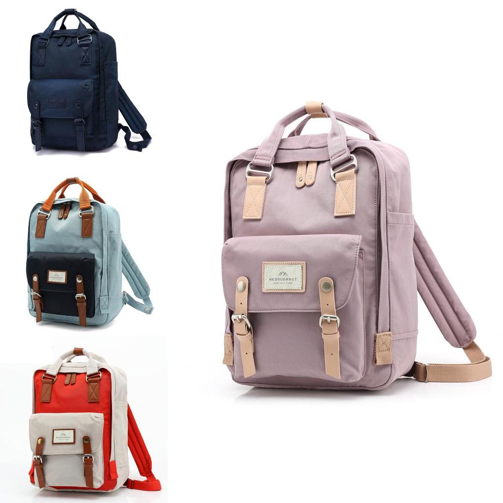 Zaino in Nylon Stile Donut Dolce Nx Per Donne Casual Fresco Design Spazioso