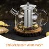 Premium Stainless Steel Tea Infuser with Fine Mesh Filter Reusable Strainer for Clear Infusion Anytime Anywhere