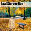 5pcs Waterproof Yard Waste Bags 30 Gallon Capacity Lawn Leaf Bags Kraft Paper Leaf Bags  Home