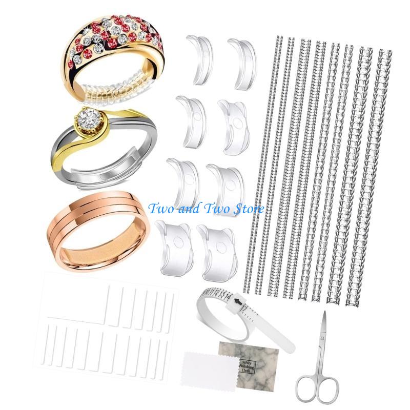 HX6F Ring Size Adjuster Adjusting Insert Invisible and Comfortable Sizing Accessory