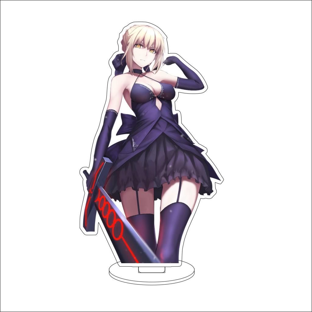 16CM Anime Fate/stay night Cosplay Acrylic Stand Ornaments Rider/Caster/Kirei Kotomine Figure Stand Halloween Gifts
