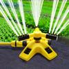 360-graders automatisk roterende tre-pinners sprinkler vanning Roterende sprinkler Tandem sprinkler vanningsenhet Sprinkler for vanning av blomster