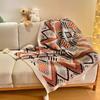 Wuyinliangpin Knitted Blanket, All-Season Throw, Office Air Conditioning Blanket, Children's Nap Throw, Small Quilt for Afternoon Rest, 130x200cm