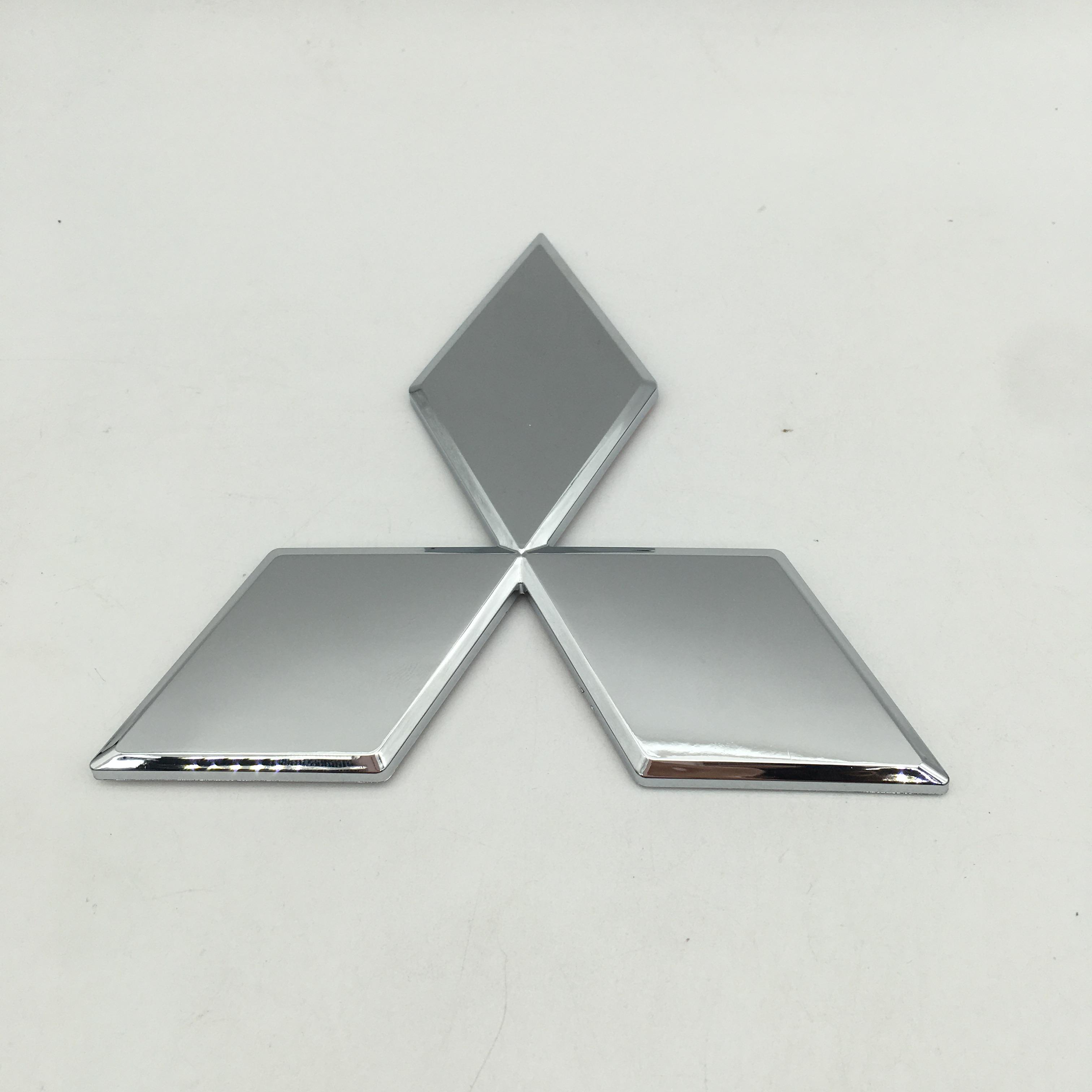 

1pcs 3D ABS for Mitsubishi car front Bonnet Grille hood emblem badge Rear tail Trunk sticker Decal styling auto Accessories 8x7cm