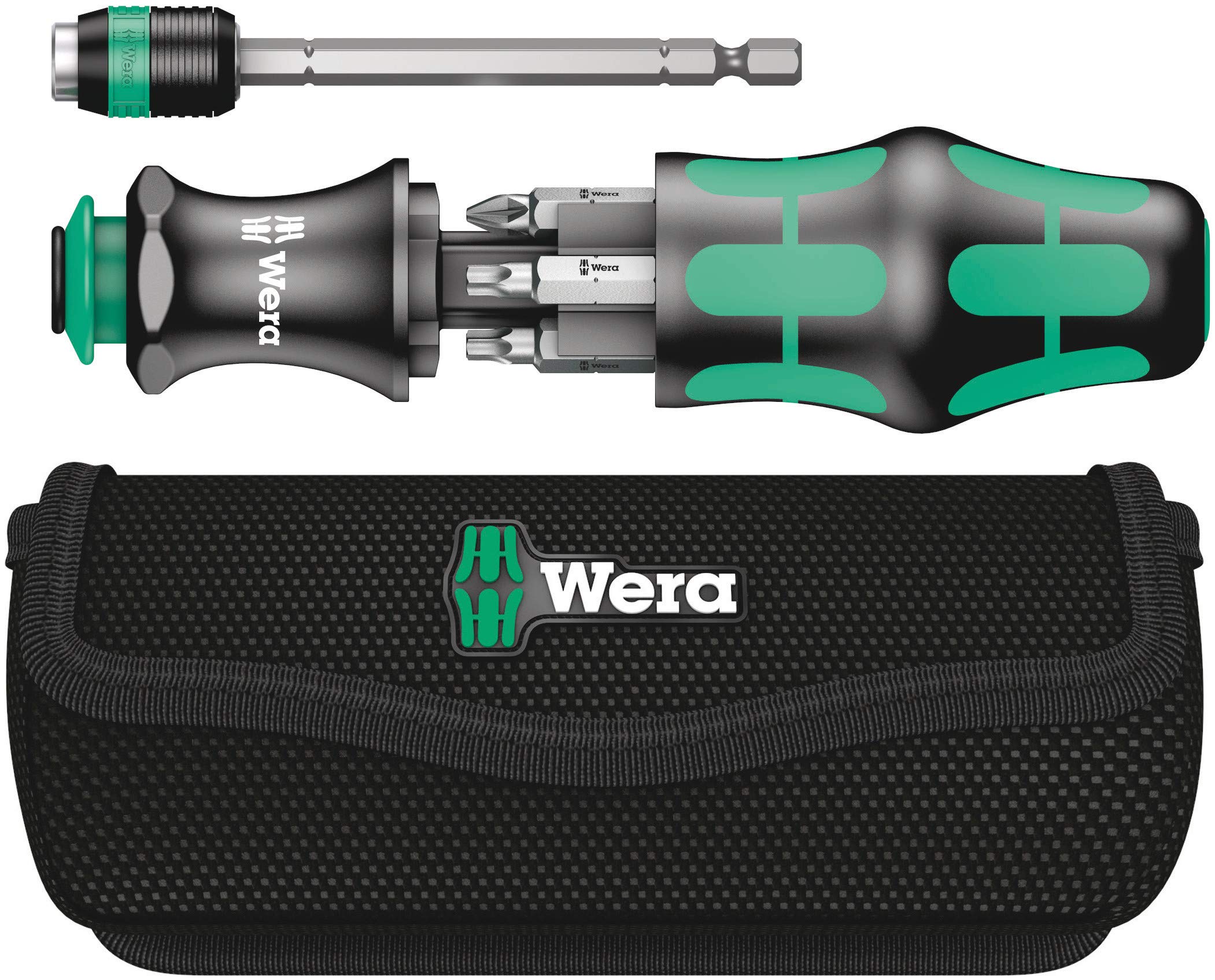 

Набор бит-отверток WERA K compact 22 в чехле 051023 7 предметов