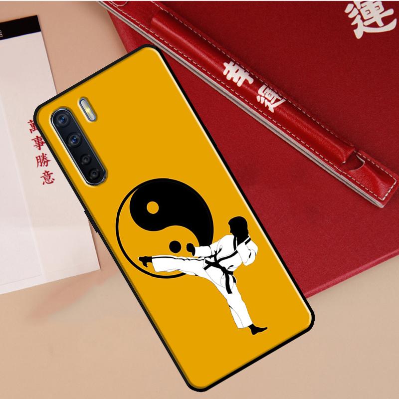 Kung Fu Taekwondo Karate Case For Oppo A94 A18 A74 A57 A17 A77 A38 A58 A78 A98 A54 A80 A60 A40 A96 A76 A16 A15 A5 Pro
