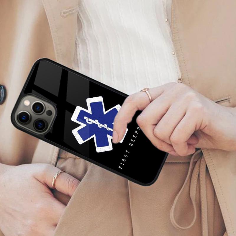 EMT EMS Medical Rescue Magnetic Phone Case For APPLE iPhone 17 Air 16 14 13 12 Pro Max 15 Plus Charge With MagSafe Cover
