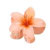 Romantic Frangipani Hair Clips for Women - Elegant European & American Flower Hair Accessories.