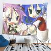 Lucky Star Anime Tapestry Wall Hanging Aesthetic Home Decoration Tapestries for Dorm Room