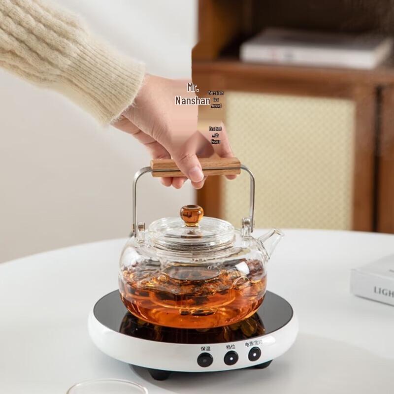Jinglan Glass Tea Kettle and Electric Stove Set
