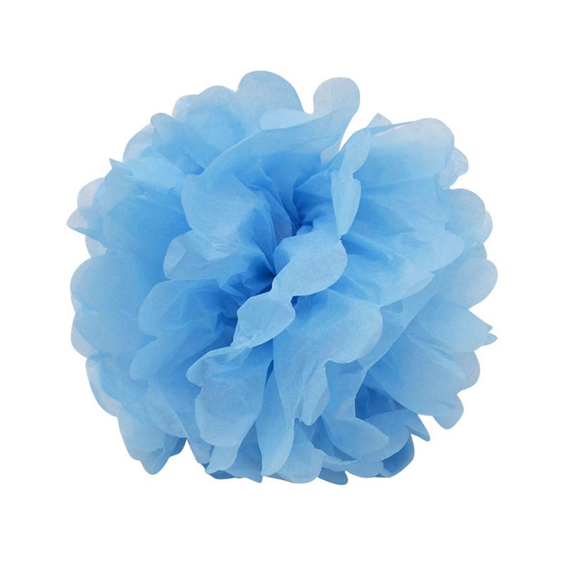 5pcs 6''-12'' Tissue Paper Pompoms Wedding Decorative Paper Flowers Ball Baby Shower Birthday Party Decoration Paper Pom Poms