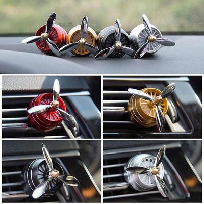 Air Conditioning Perfume Air Freshener Fragrance Good Smell Fresh Car Vent Clip LED Perfume Diffuser Unique