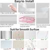5 Pack Shower Caddy Organizer Rack Shelf for Inside Shower, Adhesive Bathroom Wall Storage Basket Rustproof Stainless Steel Shampoo Holder, Girly