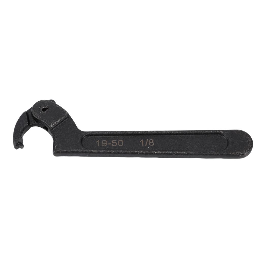 C Hook Spanner 3 4 To 2 Inch Adjustable Open Nut Removal Round Head C Wrench for Car and Mechanical Maintenance