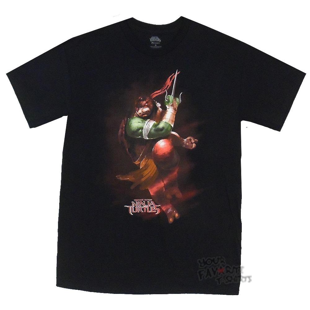 Teenage Mutant Ninja Turtles 2014 Movie Raphael TMNT Licensed Adult T-shirt S