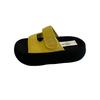 Super Fire Velcro Thick-soled Slippers Women's Summer Wear 2025 New One-word Cool Slippers Small Height-increasing Sandals