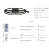 Led-streifen Lichter Bluetooth IR Controller RGB 5050 SMD Diode Flexible Licht Hintergrundbeleuchtung Dekor Hause TV Schlafzimmer Led-Band Lichter mit EU Stecker