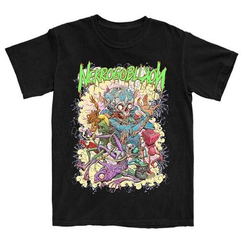 

vintage Nekrogoblik 90s Band graphic Tee Unisex Short Sleeve Shirt S5XL Unisex T-Shirt S