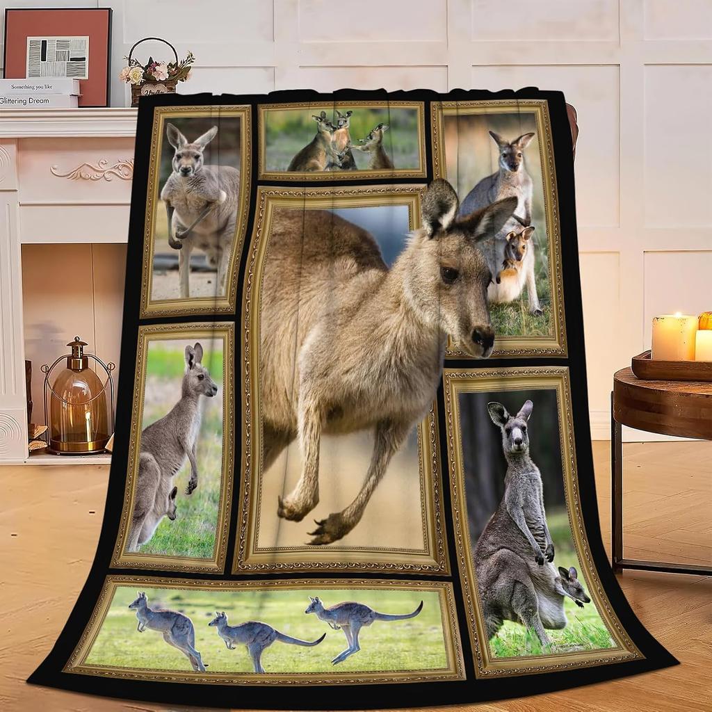 Funny Corgi Throw Blanket Soft Kawaii Dog Plush Cozy Flannel Fleece Decor for Adults Kids Dog Lover x Inch