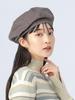 Beams Heart Women's Thin Corduroy Beret, Gray, One Size