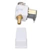 Solenoid Valve DC 12V G1 2 Male Thread Water Inlet Flow Switch Temperature Resistant for Water Dispenser Washing Machine