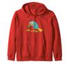 Disney Phineas and Ferb Perry the Platypus Nom Nom Zip Hoodie