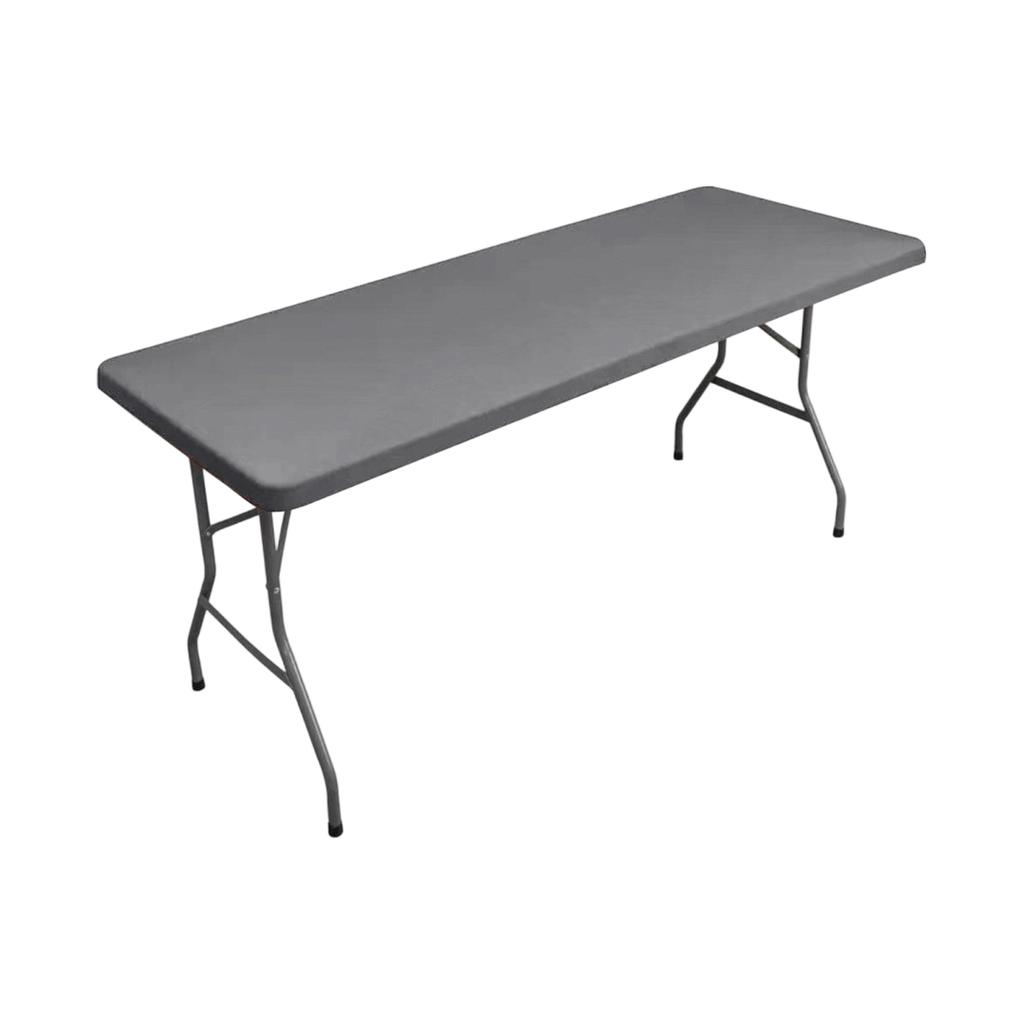 Outdoor Elastic Tablecloth for Picnic Washable Foldable Rectangular Polyester Table Cover 125x80cm Suitable for Various Table Types and Occasions
