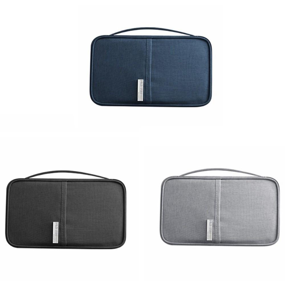 Large Capacity Passport Bag Card Holder Card Storage Bag Travel Wallet  Travel Accessories