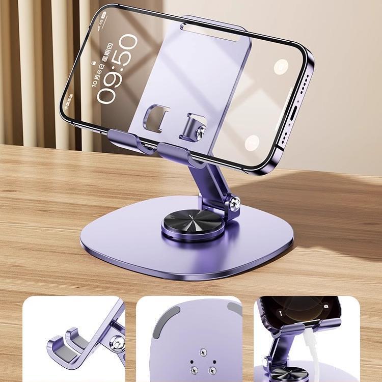 All-Metal Rotatable & Foldable Phone Holder Stand
