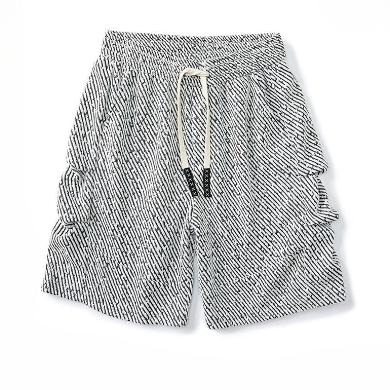 

Новые летние мужские шорты большого размера, свободные и облегающие, повседневные спортивные бриджи, универсальные шорты средней длины 8XL