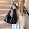 Borsa a Tote Retro PU Borsa a Tote Stile Coreano Borse da Sottobraccio Dolce Grande Capacità Borsa a Mano Impiegato/a