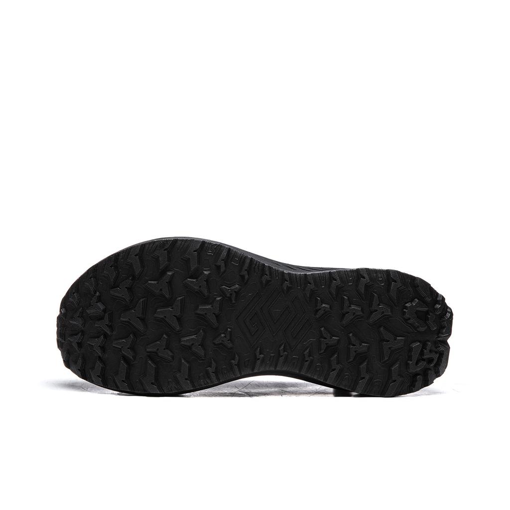 Li Ning Lu Outdoor Hiking Casual Thick Sole Height Increasing Non Slip Stable Support Shock Absorption Low Top Trail Running Shoes ARNV023-3