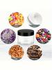 4Pcs 20g Cream Bottle,Face Cream Box,Scallion Powder Bottle,Travel Bottle,Cosmetics Packaging