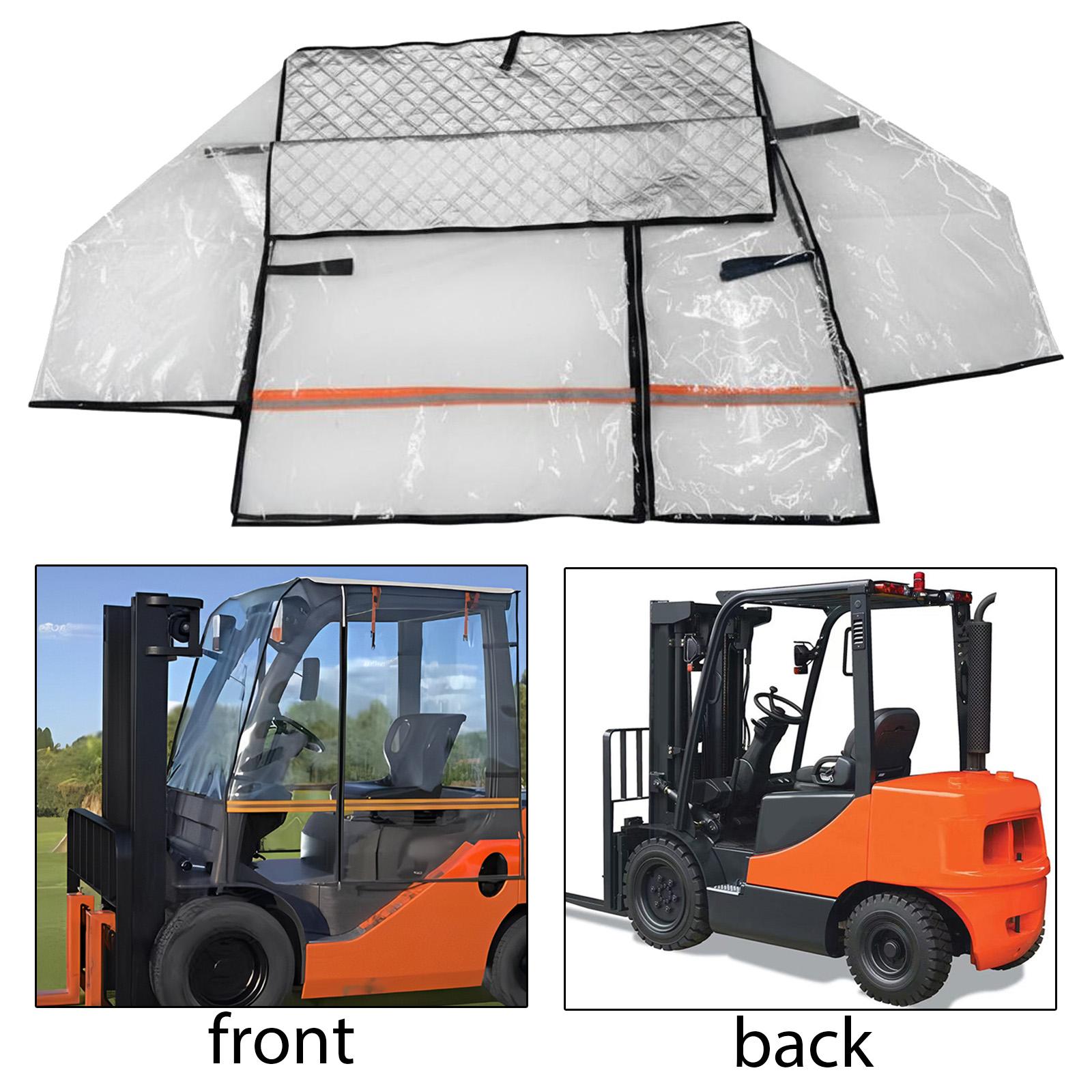 Forklift Rain Cover Canopy Rainproof Windproof